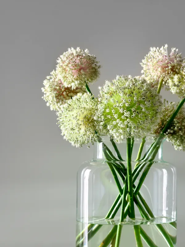 花瓶に挿した花束